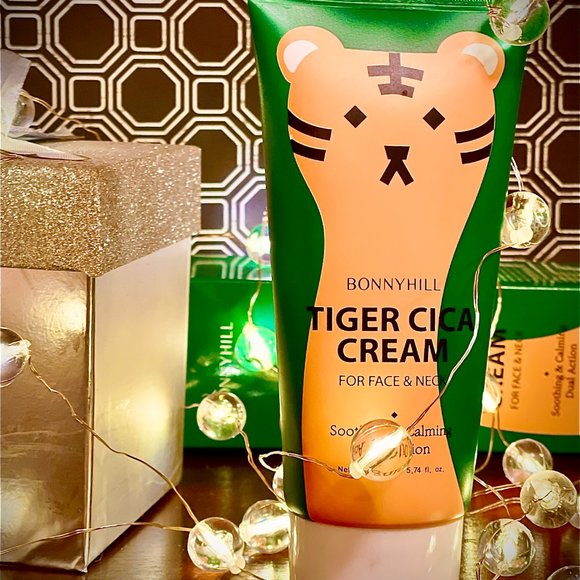 Bonny Hill Tiger Cica Cream  | FOR FACE & NECK |   [ 170ml / 5.74 oz ] - Picture 1 of 3